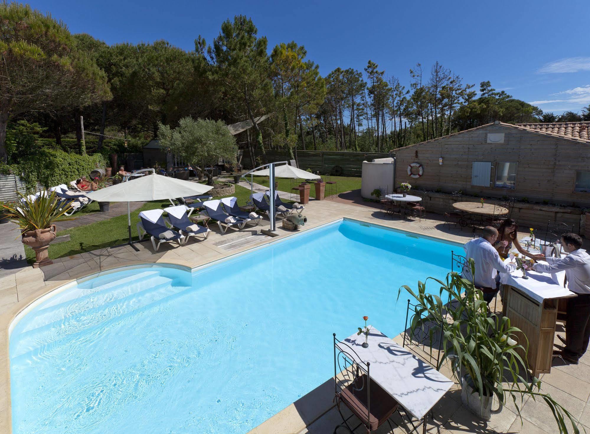 Hotel Restaurant & Spa Plaisir Le Bois-Plage-en-Ré Exterior foto